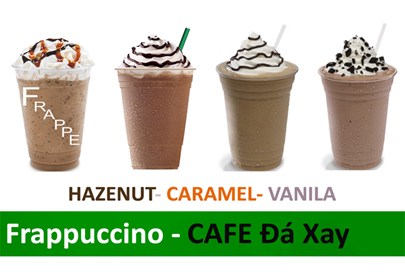 Công Thức Pha Frappuccino  Cafe Đá Xay - CARAMEL